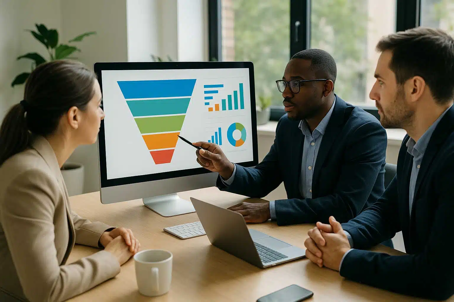 Analyse de l'entonnoir marketing pour optimiser la conversion de leads