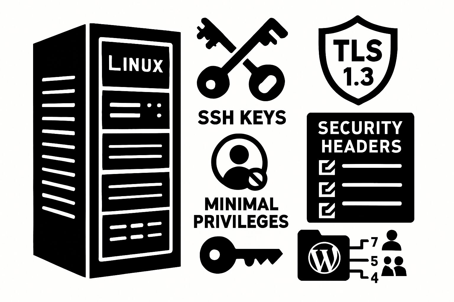 Durcissement serveur et hébergement sécurisé pour WordPress