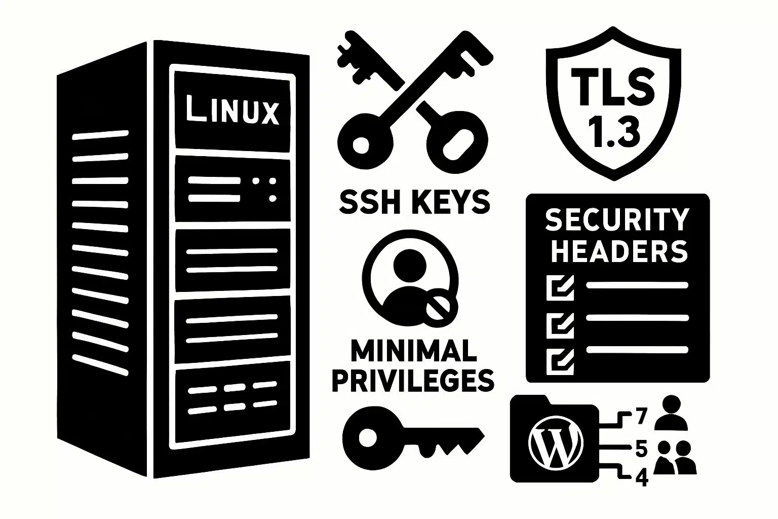 Durcissement serveur et hébergement sécurisé pour WordPress
