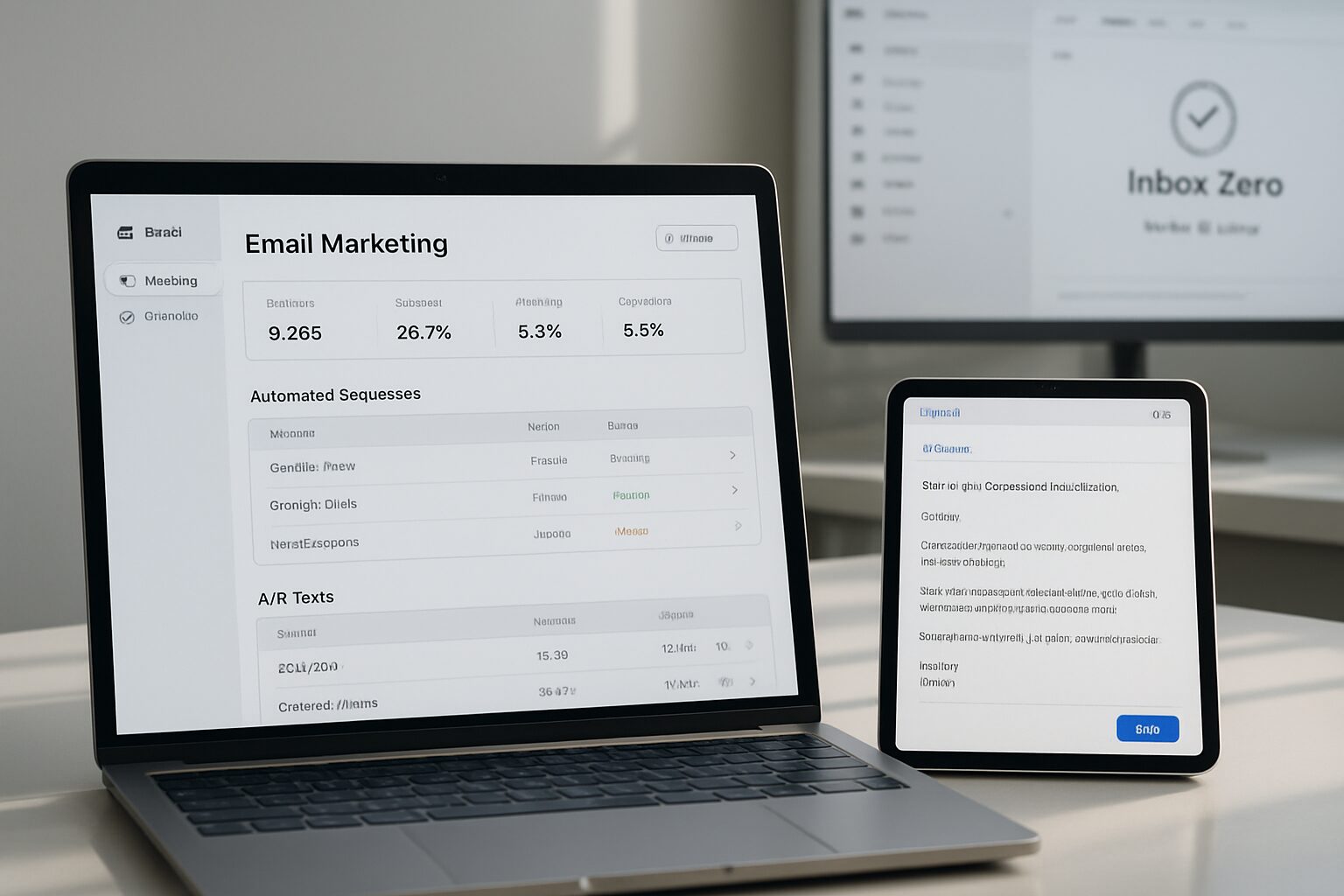 Automatisation d’emails avec IA et tests A/B pour TPE