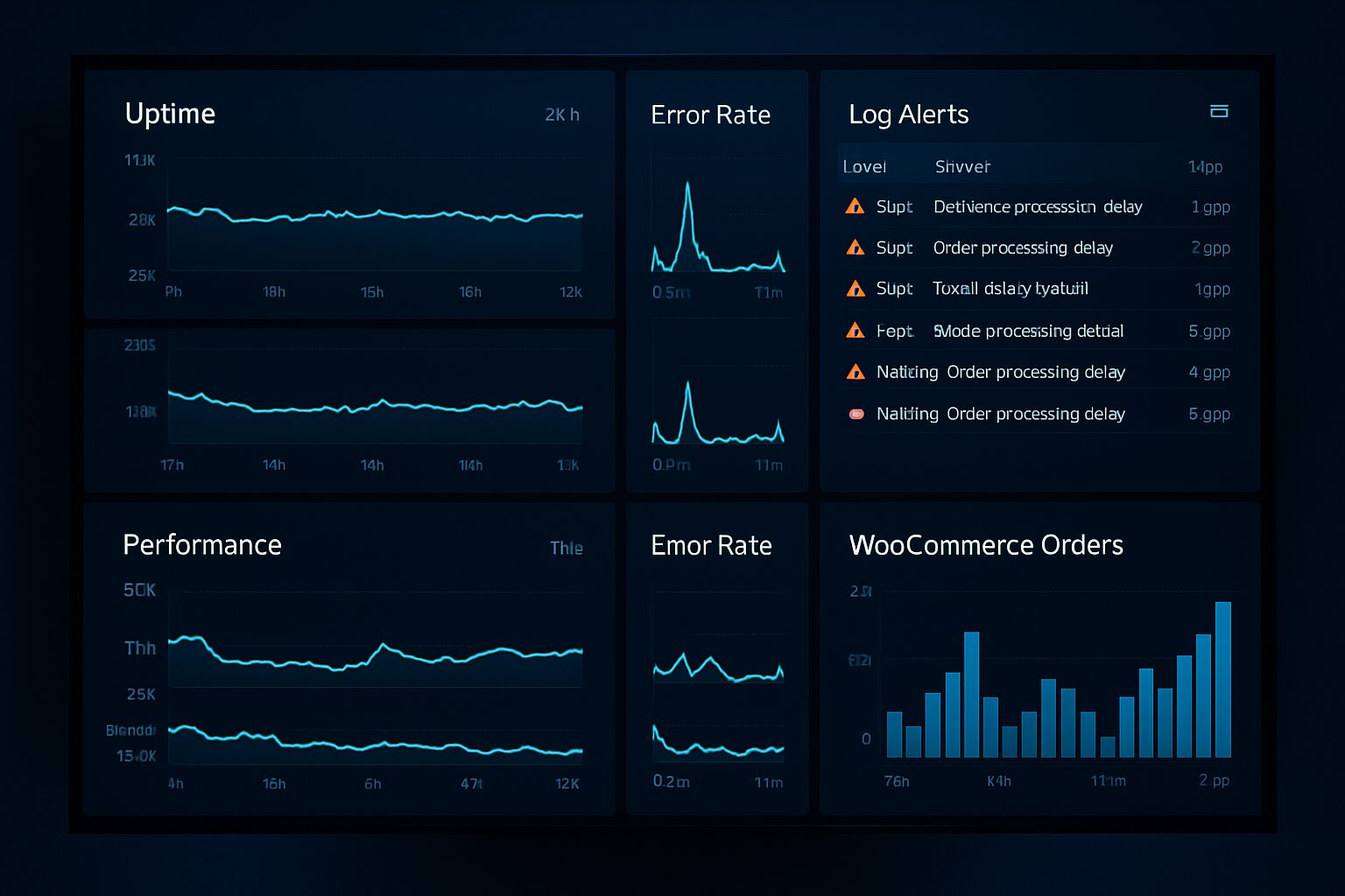 Tableau de bord de monitoring WordPress et alerting temps réel