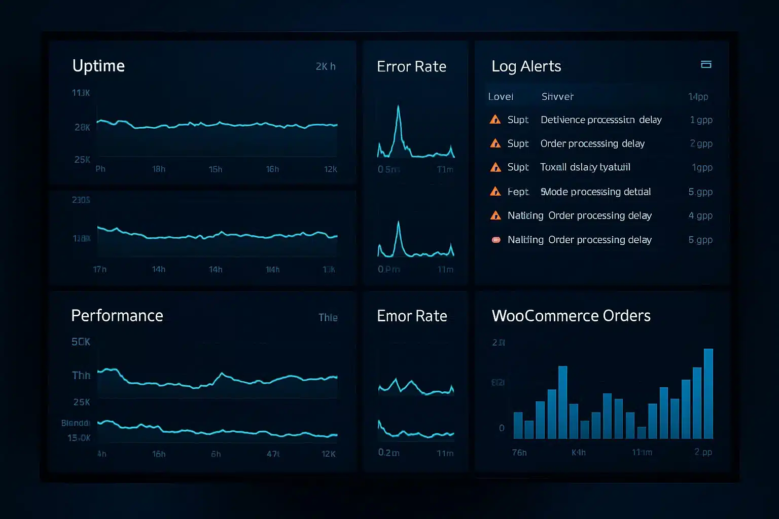 Tableau de bord de monitoring WordPress et alerting temps réel