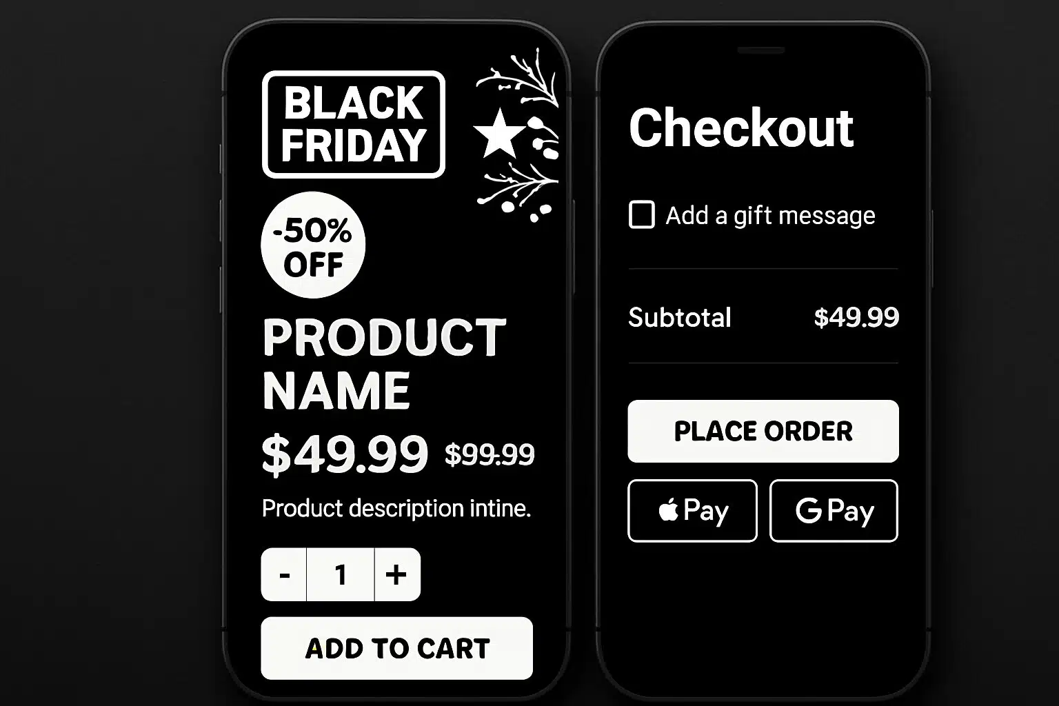 UX et conversion mobile pour Black Friday sur WooCommerce