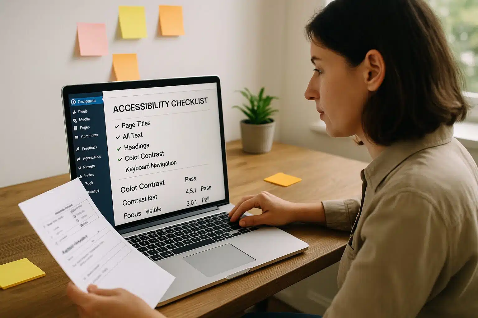 Accessibilité web: check-list RGAA/WCAG pour TPE